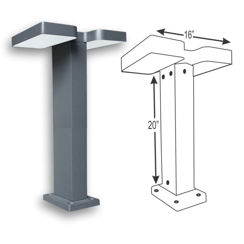 20 inch dimension twin tower