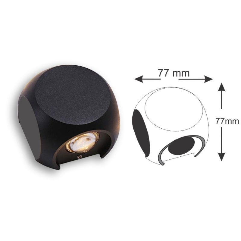 crystal ball light dim