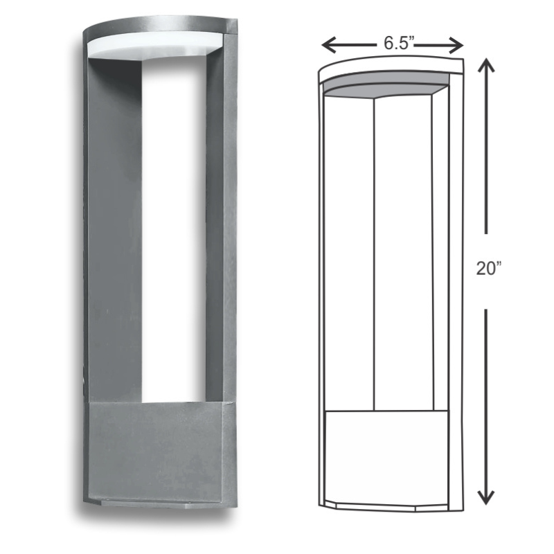 lumiya 20 inch dimension